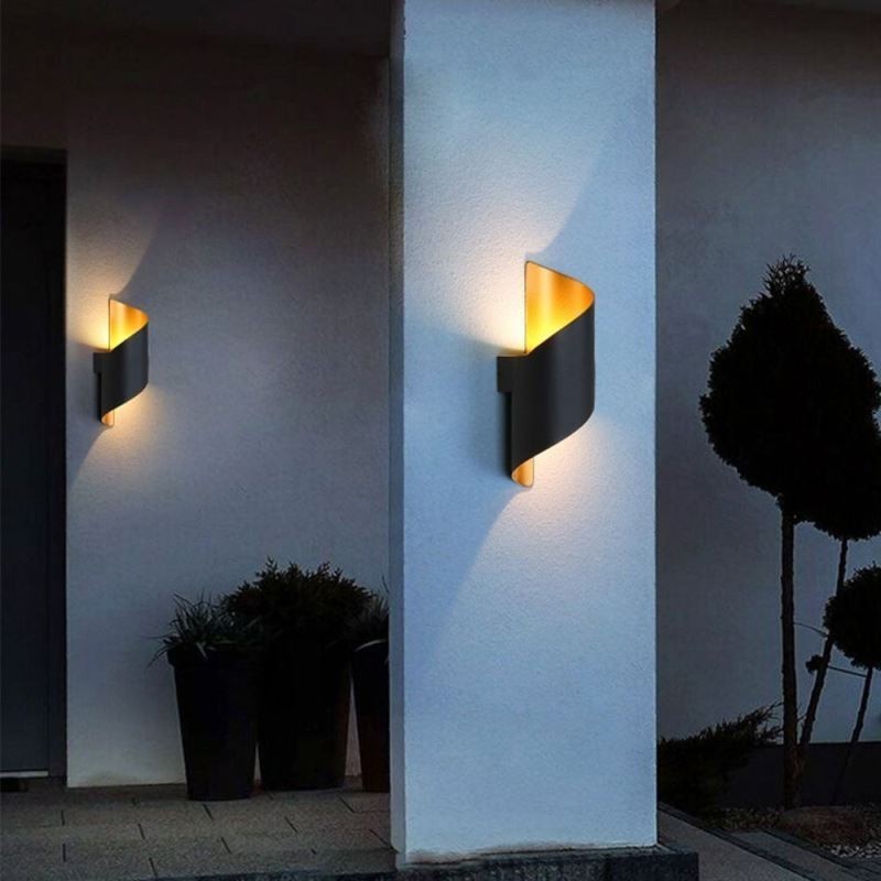 Aluminum Wall Lights Waterproof Wall Lamp Courtyard Porch