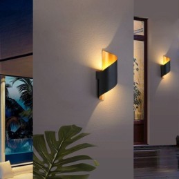 Aluminum Wall Lights Waterproof Wall Lamp Courtyard Porch