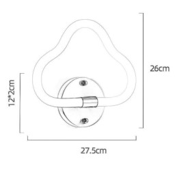 Cloud Shaped Wall Light Art Decorative Lights