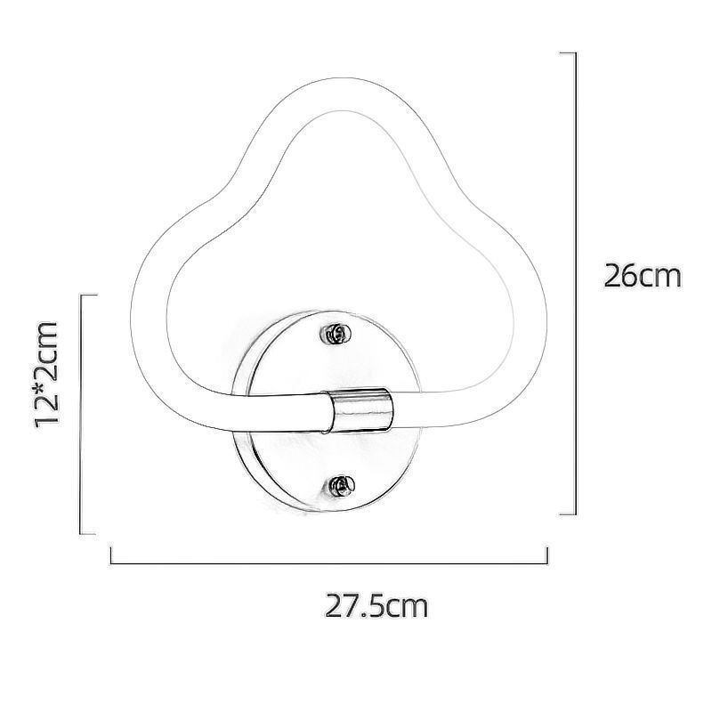 Cloud Shaped Wall Light Art Decorative Lights