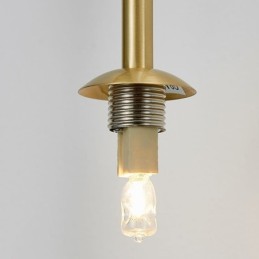Globe Glass Wall Sconce Lighting Modern Brass Wall Light