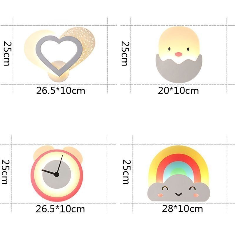 Acrylic Wall Lamp Lovely Sconce Light