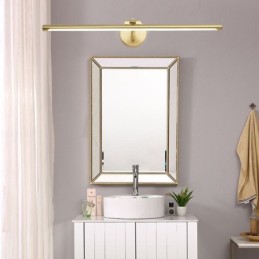 Nordic Mirror Front Light Brass Acrylic Wall Lamp