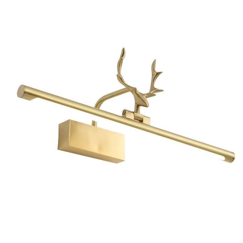 Nordic Brass Wall Lamp Mirror Front Light