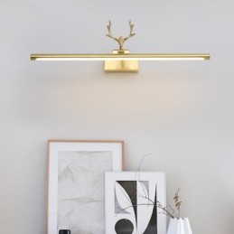 Nordic Brass Wall Lamp Mirror Front Light