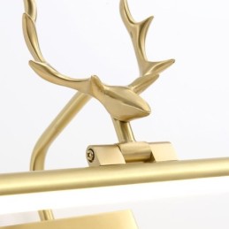 Nordic Brass Wall Lamp Mirror Front Light