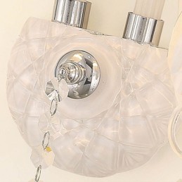 Classic European Style Crystal Sconce Elegant Wall Light