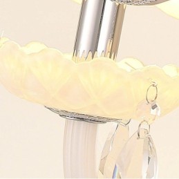 Classic European Style Crystal Sconce Elegant Wall Light
