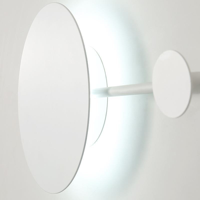 Modern Wall Light Circular Wall Lamp Black Hook Sconce Bedside Lighting