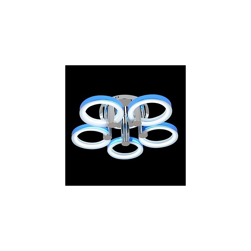 Modern Contemporary Mini Style Electroplated Flush Mount