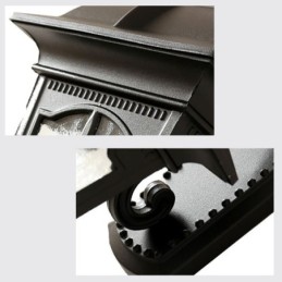 European Retro Outdoor Wall Light Waterproof Arrow Flower Wall Sconce