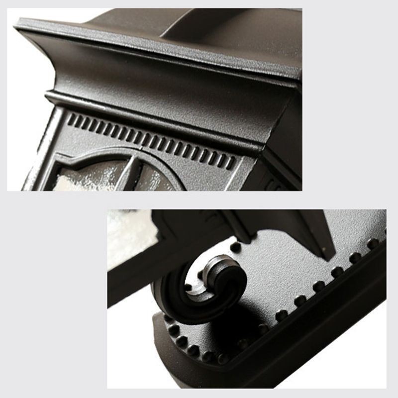 European Retro Outdoor Wall Light Waterproof Arrow Flower Wall Sconce