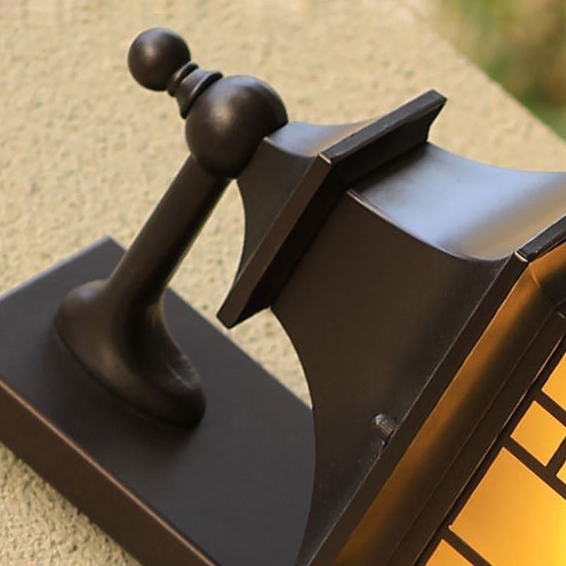 Chinese Outdoor Wall Sconce Waterproof Window Grille Wall Lamp