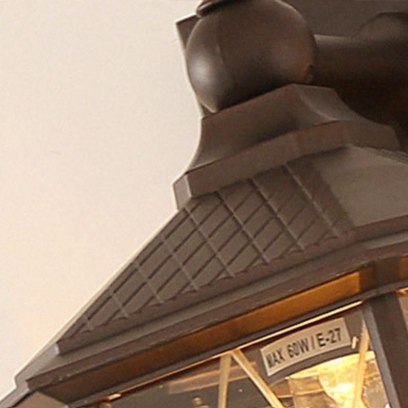 Chinese Outdoor Wall Sconce Single Head Waterproof Streamer Wall Light