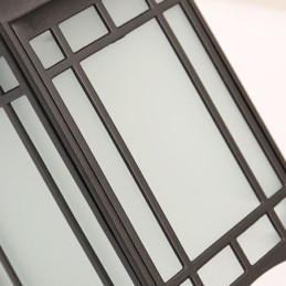 Chinese Style Outdoor Light Waterproof Pavilion Shape Wall Light Garden Balcony