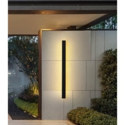 Outdoor Long Modern Contemporary Wall Lamp Sconce Wall Light IP 44 for Porch Patio Garden