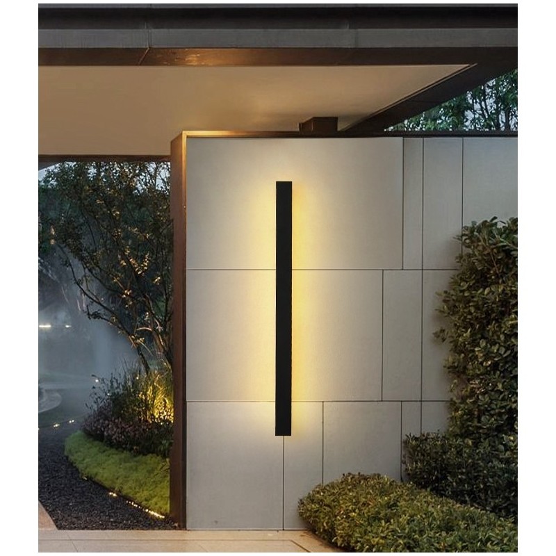 Outdoor Long Modern Contemporary Wall Lamp Sconce Wall Light IP 44 for Porch Patio Garden
