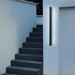 Outdoor Long Modern Contemporary Wall Lamp Sconce Wall Light IP 44 for Porch Patio Garden