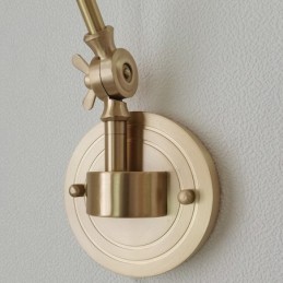 Modern Wall Light with Glass Shade