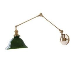 Modern Wall Light with Glass Shade