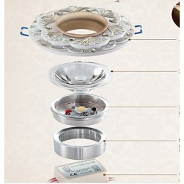 Spot Lights Mini Style Traditional Classic Resin