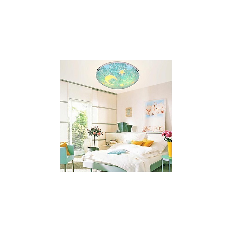 Traditional Classic Metal Flush Mount