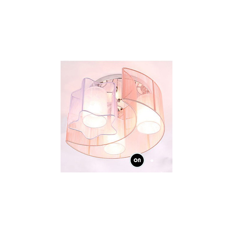 Drawing Line Romantic Stars The Moon Absorb Dome Light Lamp