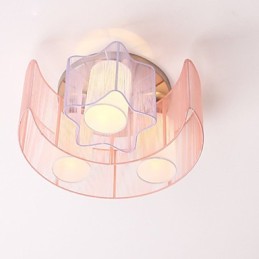 Drawing Line Romantic Stars The Moon Absorb Dome Light Lamp