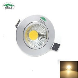 4PCS Zweihnder 3W 300Lm COB Ceiling Lamp Downlight Warm White Light
