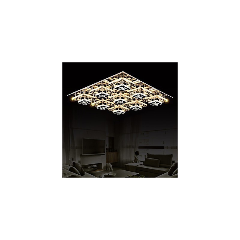 Flush Mounted Crystal Modern Contemporary Living Bed Kids