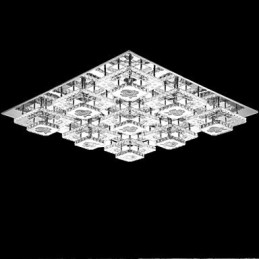 Flush Mounted Crystal Modern Contemporary Living Bed Kids