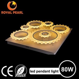 Cool White Epistar Chips 80W Pendant Light