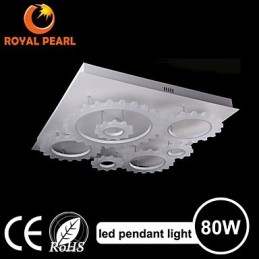 Cool White Epistar Chips 80W Pendant Light