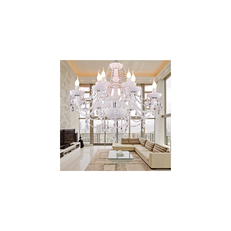 Modern Contemporary Electroplated Chandelier