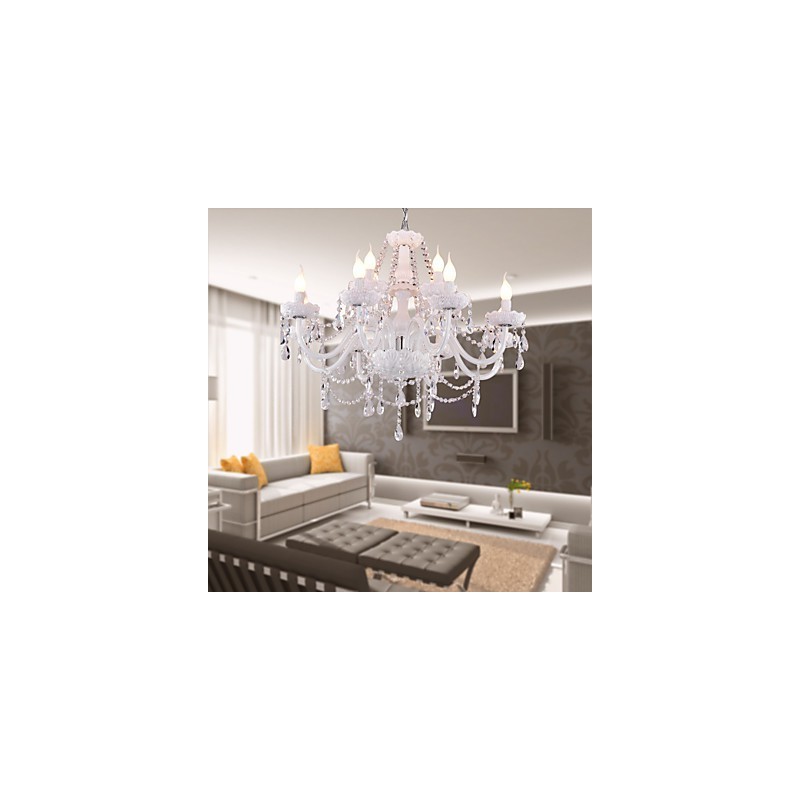 Modern Contemporary Electroplated Chandelier