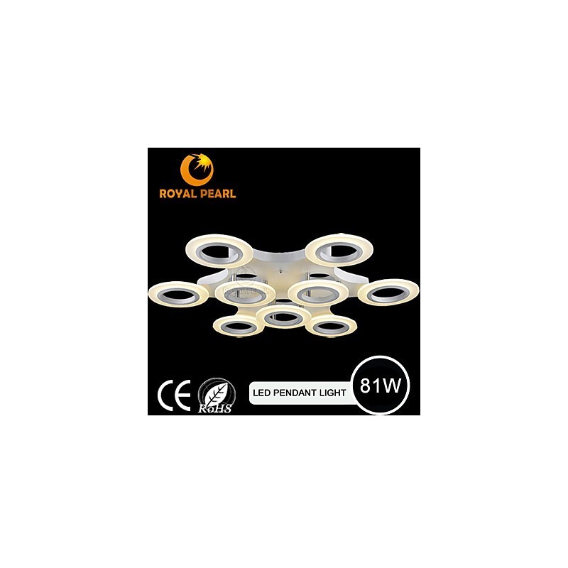 Warm white Hot Selling Circle Pendant Lighting For Shopping Mall