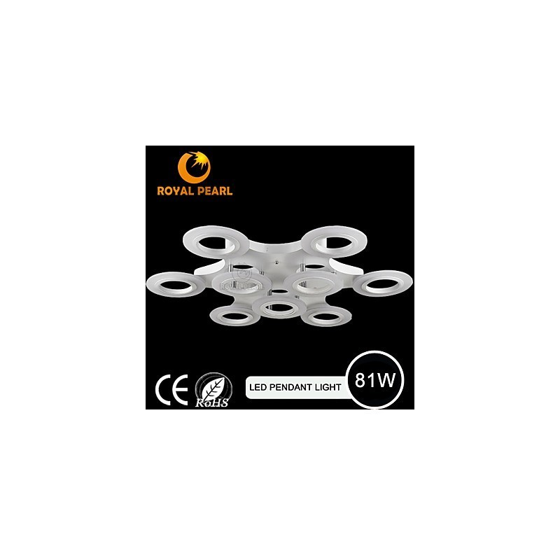 Warm white Hot Selling Circle Pendant Lighting For Shopping Mall