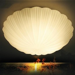 The Nordic Creative Glass Shells To Absorb Dome Light