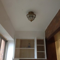 Traditional Classic Mini Style Brass Metal Flush Mount Spot Lights