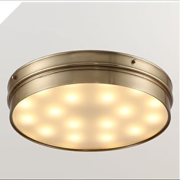 Flush Mount Traditional Classic Metal
