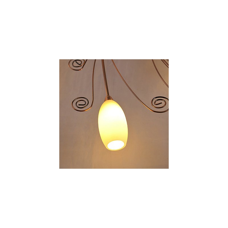 Artistic Aluminum Flush Mount Lights With 12 Lights