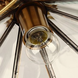 Traditional Classic Mini Style Brass Metal Flush Mount Spot Lights