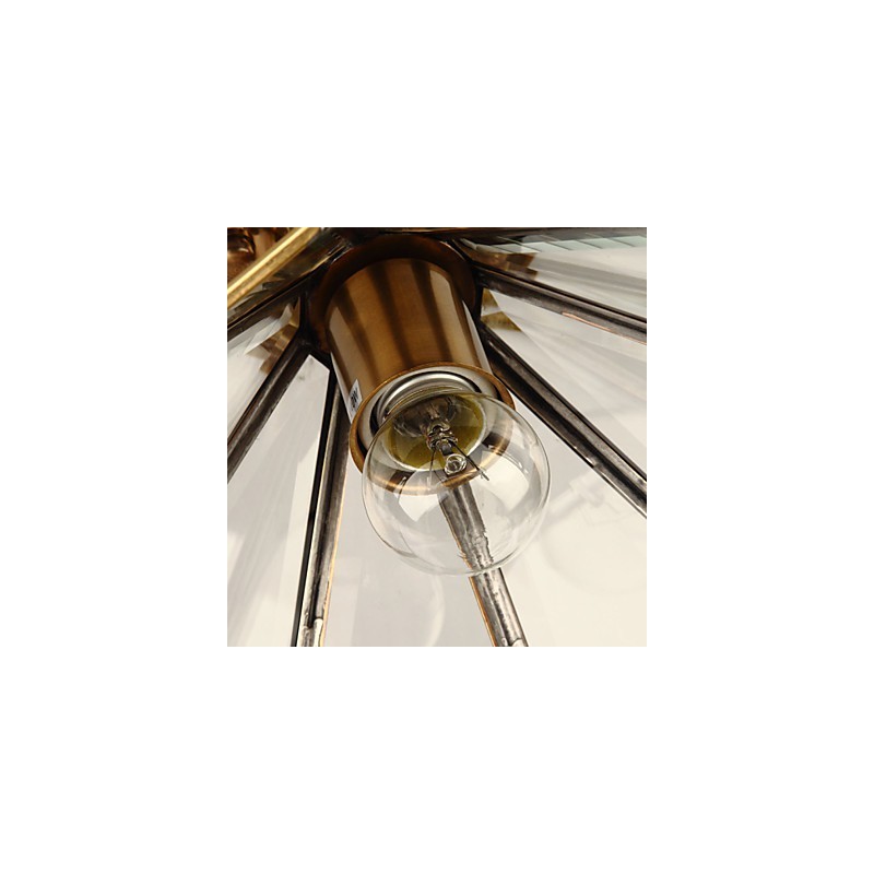 Traditional Classic Mini Style Brass Metal Flush Mount Spot Lights