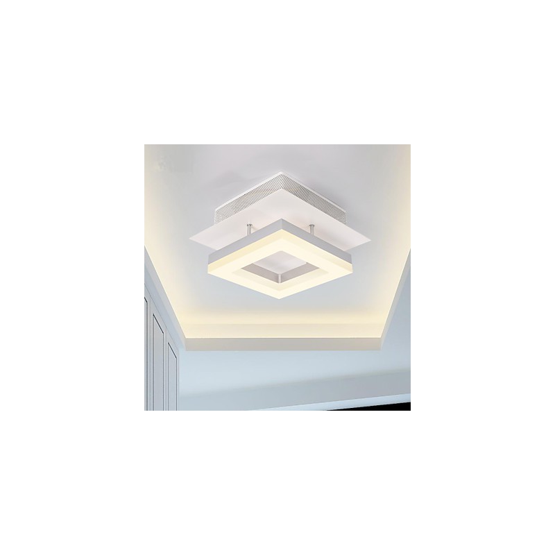 9W Modern Contemporary Acrylic Flush Mount