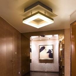 9W Modern Contemporary Acrylic Flush Mount