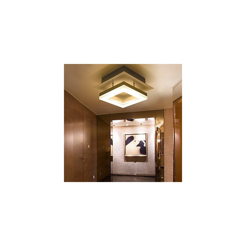 9W Modern Contemporary Acrylic Flush Mount