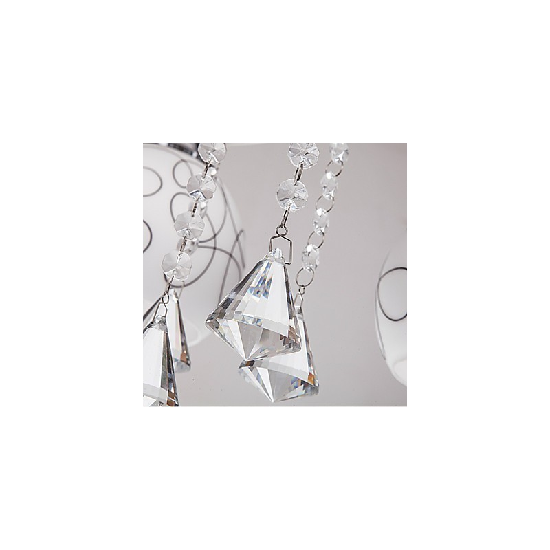 Chandelier Modern Crystal Living 8 lights