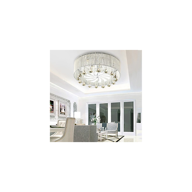 Flush Mount Crystal Modern Contemporary Glass