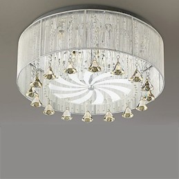 Flush Mount Crystal Modern Contemporary Glass