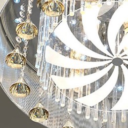 Flush Mount Crystal Modern Contemporary Glass